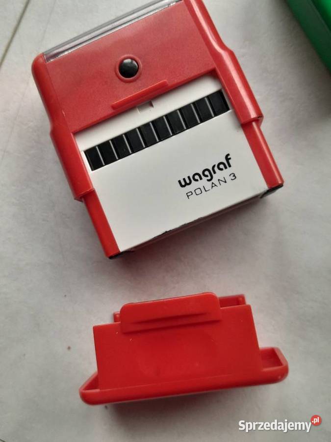 Pieczątki automatyczne używane Wagraf Polan 3 1 śląskie Dąbrowa Górnicza