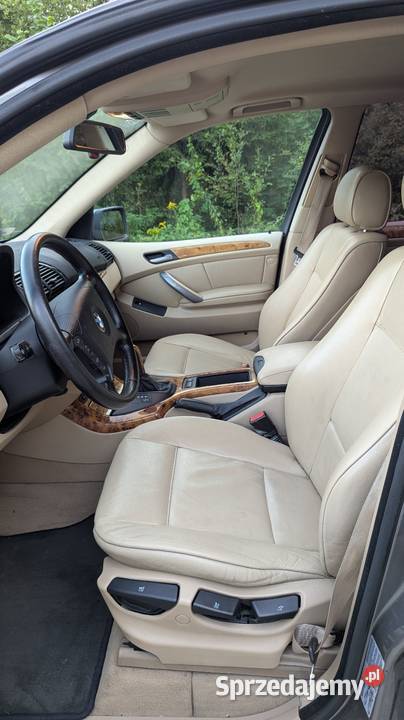 BMW E53 X5 POLIFT Skóra Beżowa Automat BMW Skarżysko-Kamienna