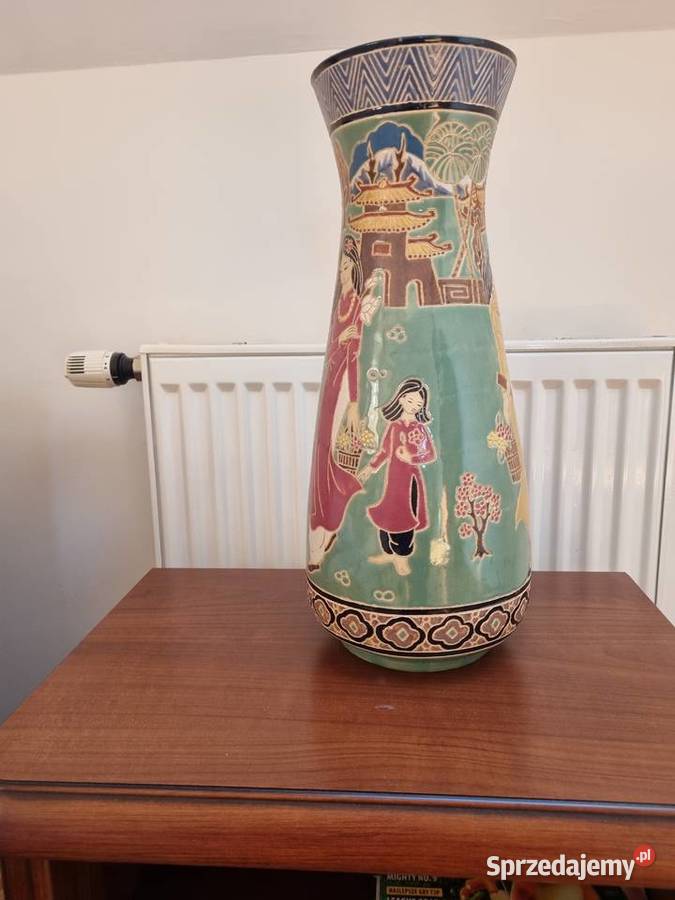 Wazon chiński duży ozdobny Porcelana i szkło Lublin
