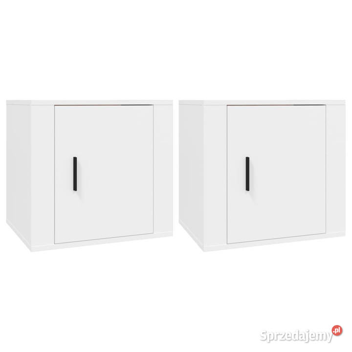 Szafki nocne 2 białe 50x39x47 WM816689 Warszawa