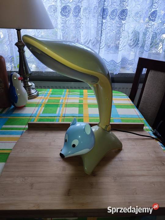 Lampka wiewiórka na stolikbiurko podlaskie Białystok sprzedam