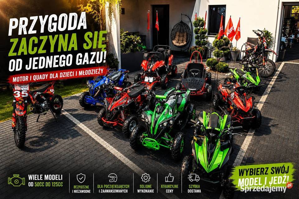 Quad pojazd spalinowy HECHT 56126 HURON MOC 76 Chmielnik