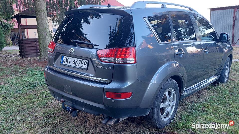 Uszkodzony Citroen CCrosser22HDI radio małopolskie Trąbki