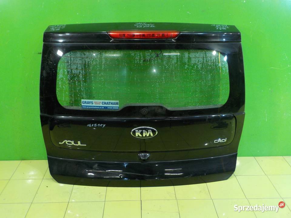KIA SOUL II 16 CRDI 15r 5D klapa tyl Suków sprzedam