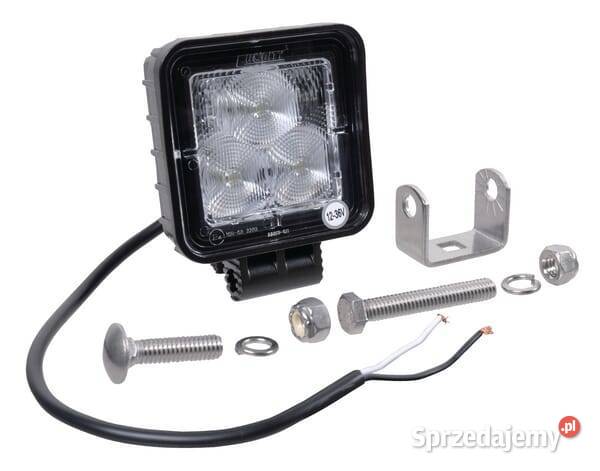Lampa robocza LED kwadratowa 8W 720lm 10122430V Kamionna