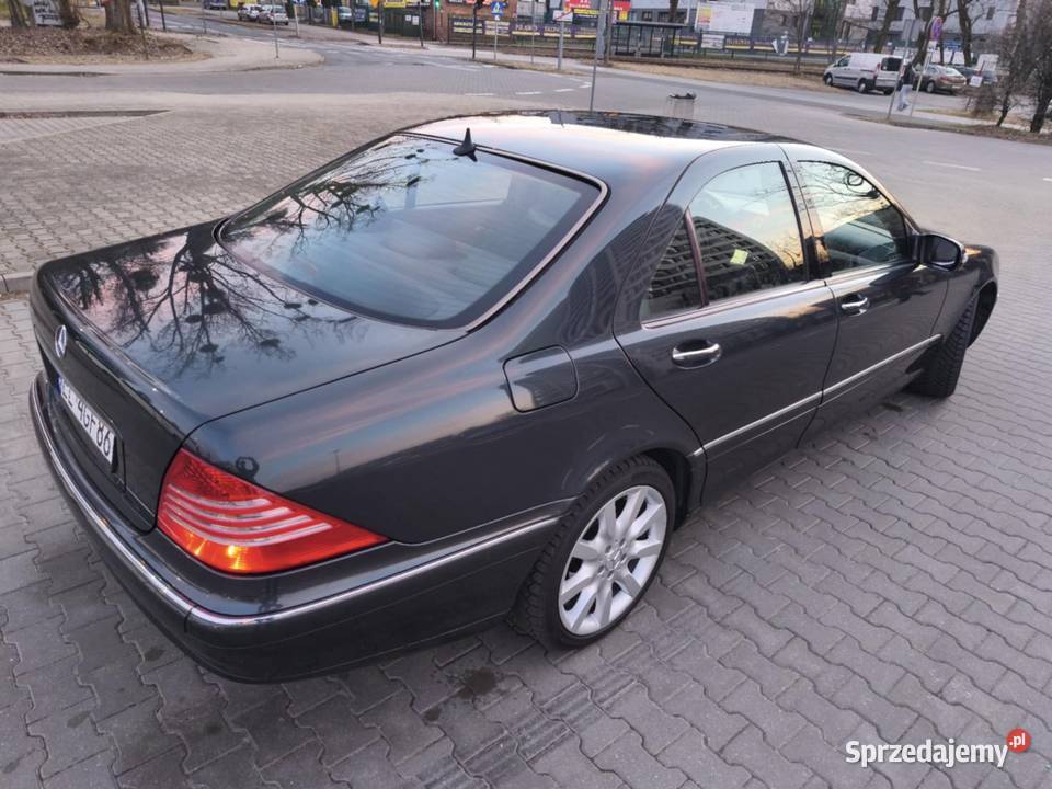 Mercedes S klasa 37 Benzyna LPG 2003 Zamiana