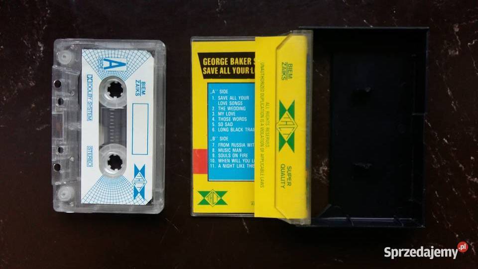 Kaseta magnetofonowa George Baker Selection Save Płyty i kasety Siemiatycze