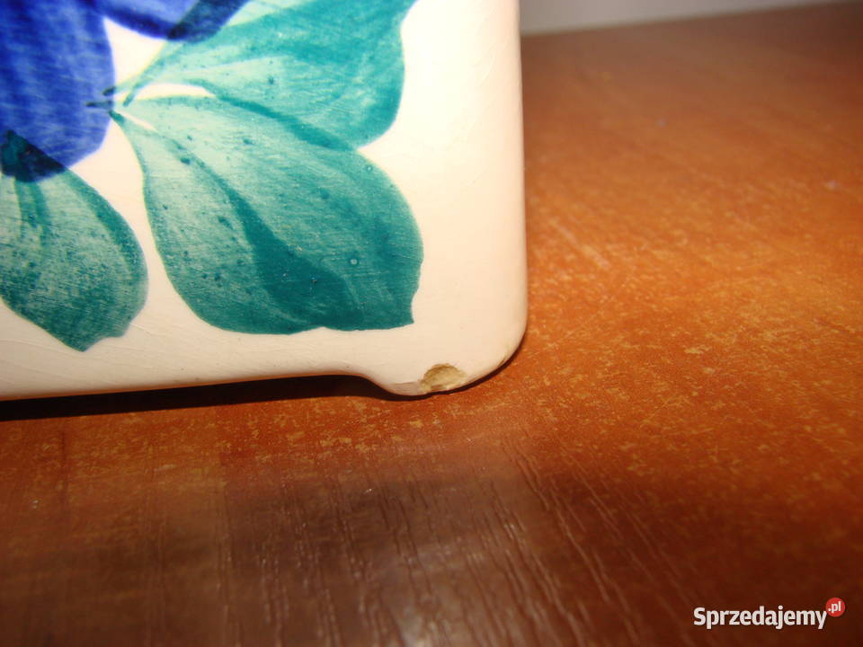 Włocławek fajansowy ścienny pojemnik na Pruszcz Gdański