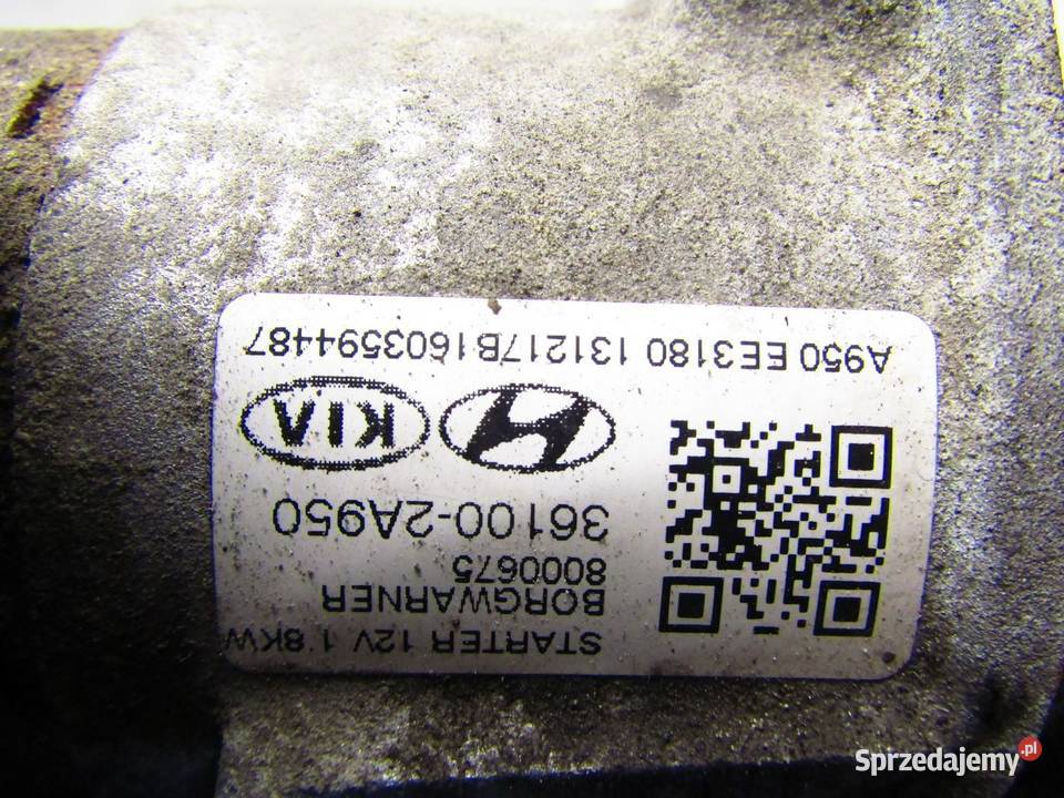ROZRUSZNIK 16 CRDI KIA CEED II LIFT 361002A950 sprzedam