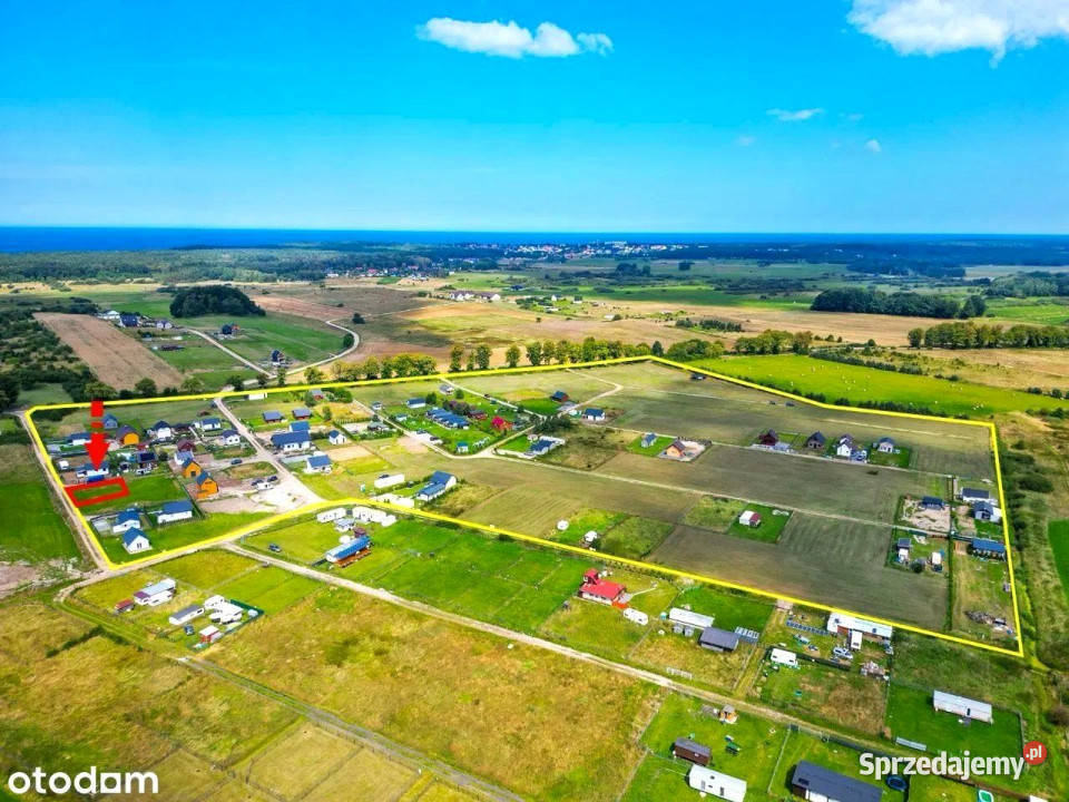 Działka budowlana morzem Rusinowo budowlana