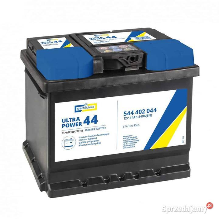 Akumulator Cartechnic 44Ah 440A P Częstochowa
