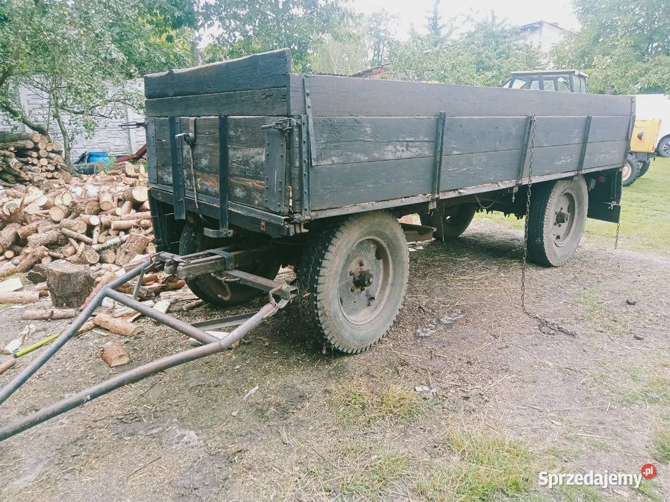 DO SPRZEDANIA PRZYCZEPA SPRAWNA GARARZOWANA CZAS łódzkie Sieradz