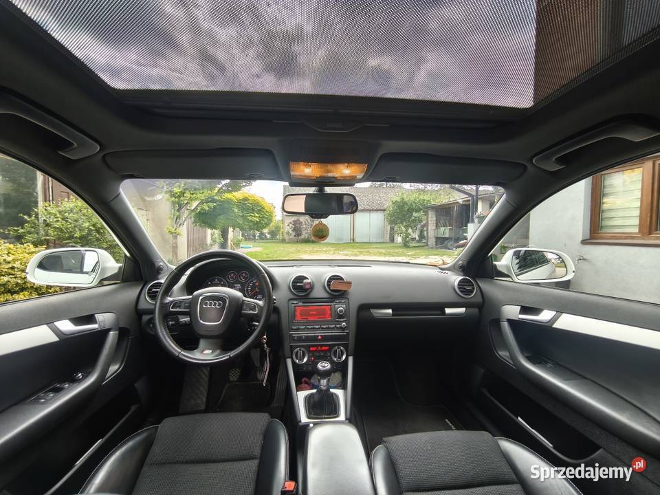 Audi A3 8p Sportback lift panorama xenon SLine CD łódzkie Opoczno sprzedam