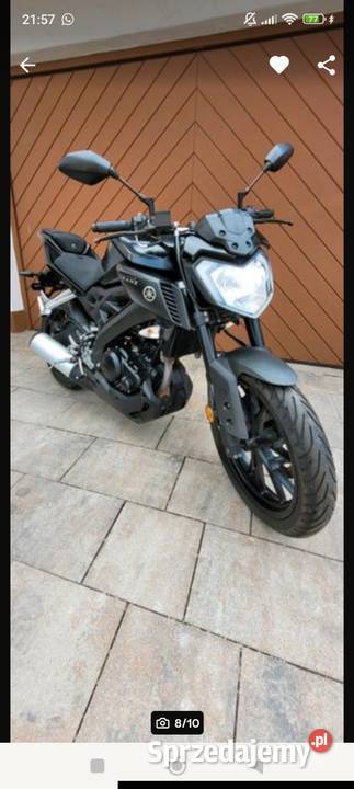 Yamaha mt 125 Niski przebieg super stan