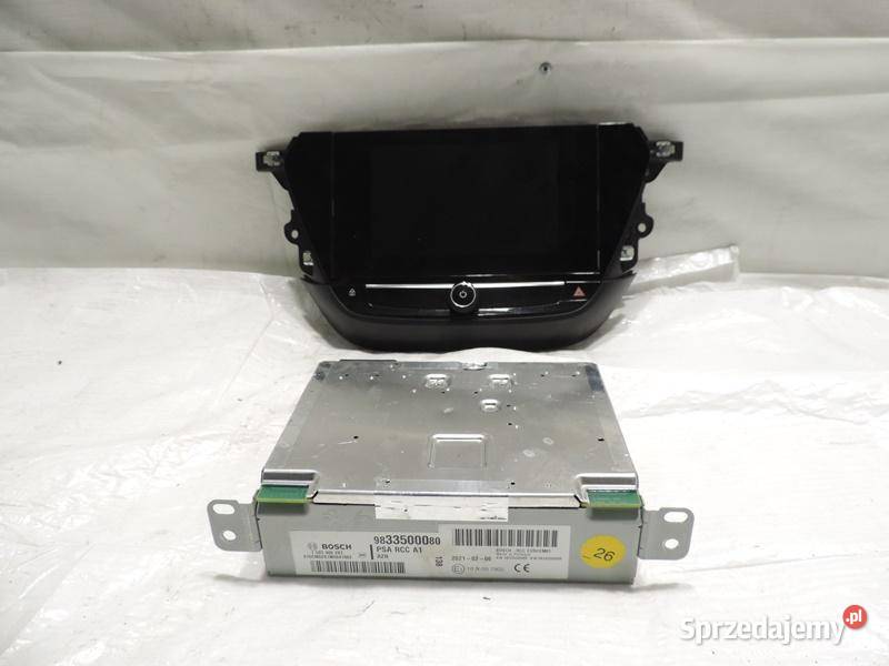 Opel Corsa F 9833500080 WYŚWIETLACZ 39185456