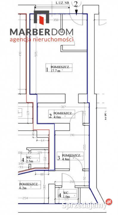 wynajmu lokalu 38 metrów Chorzów 38m2 śląskie sprzedam