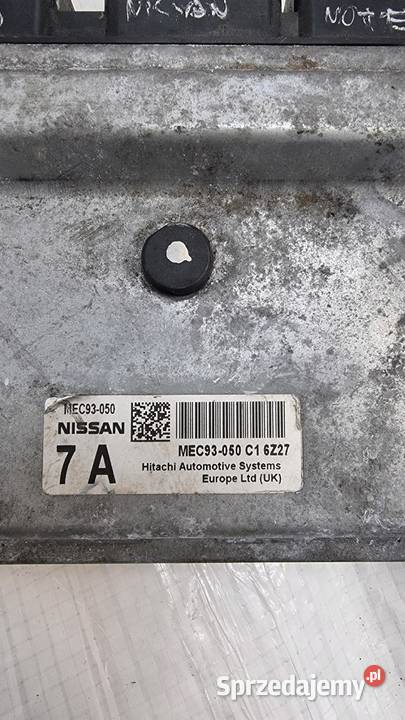 KOMPUTER STEROWNIK SILNIKA NISSAN NOTE E11 16 kujawsko-pomorskie sprzedam