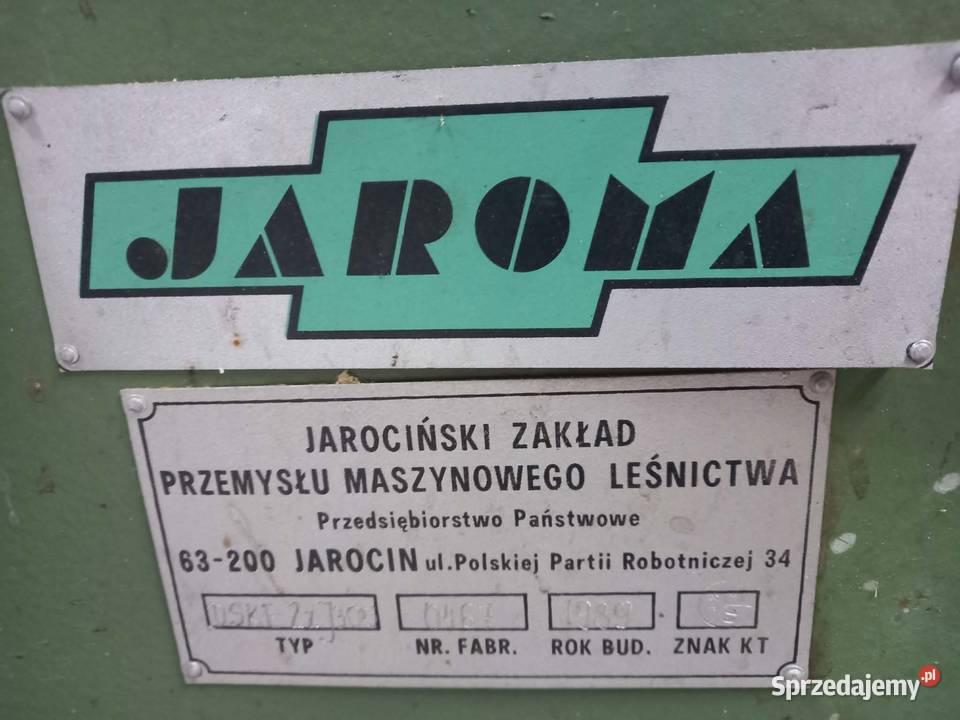 Wyrównarko grubościówka 40 JAROMA mazowieckie