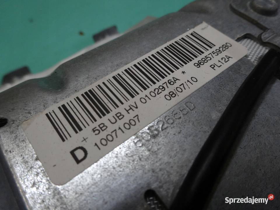 PEUGEOT 207 14 VTI 10r AIRBAG poduszka pasażera świętokrzyskie