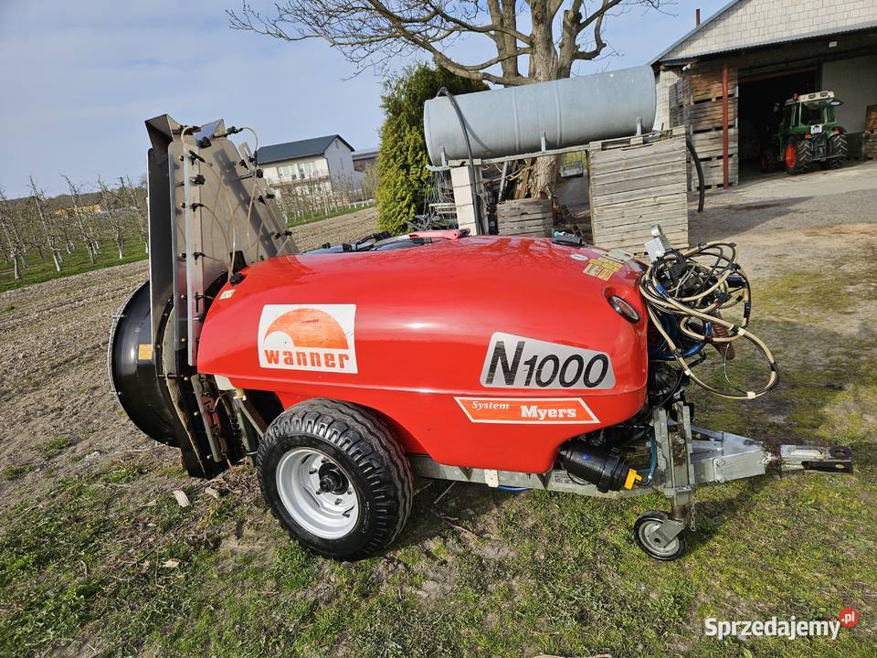 Opryskiwacz Sadowniczy Wanner 1000 L Comet nieuszkodzony Opole Lubelskie