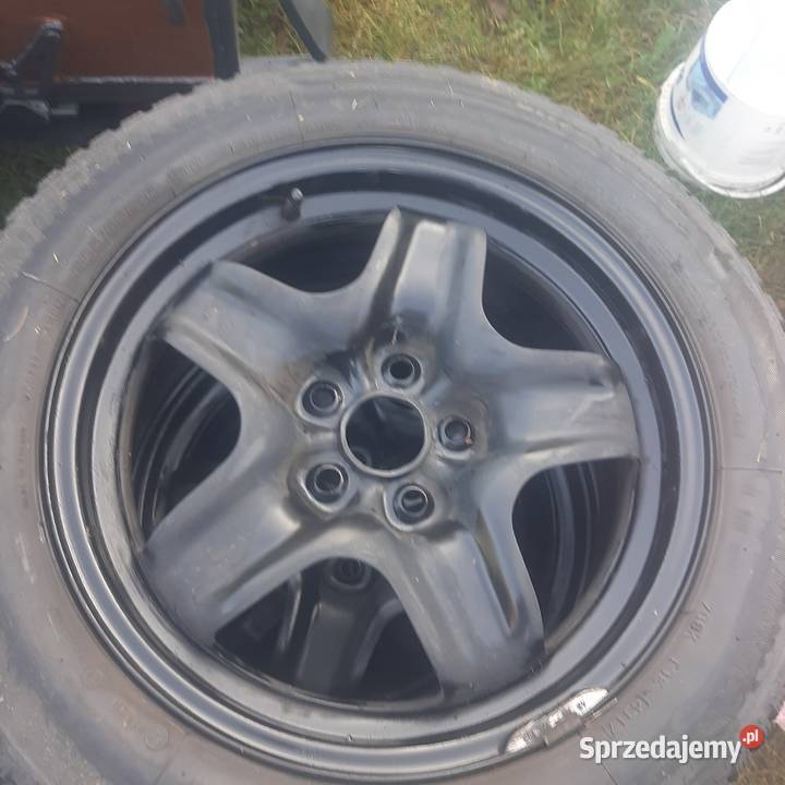 Koła Opel na strukturalnych felgach 5x105 z kujawsko-pomorskie sprzedam