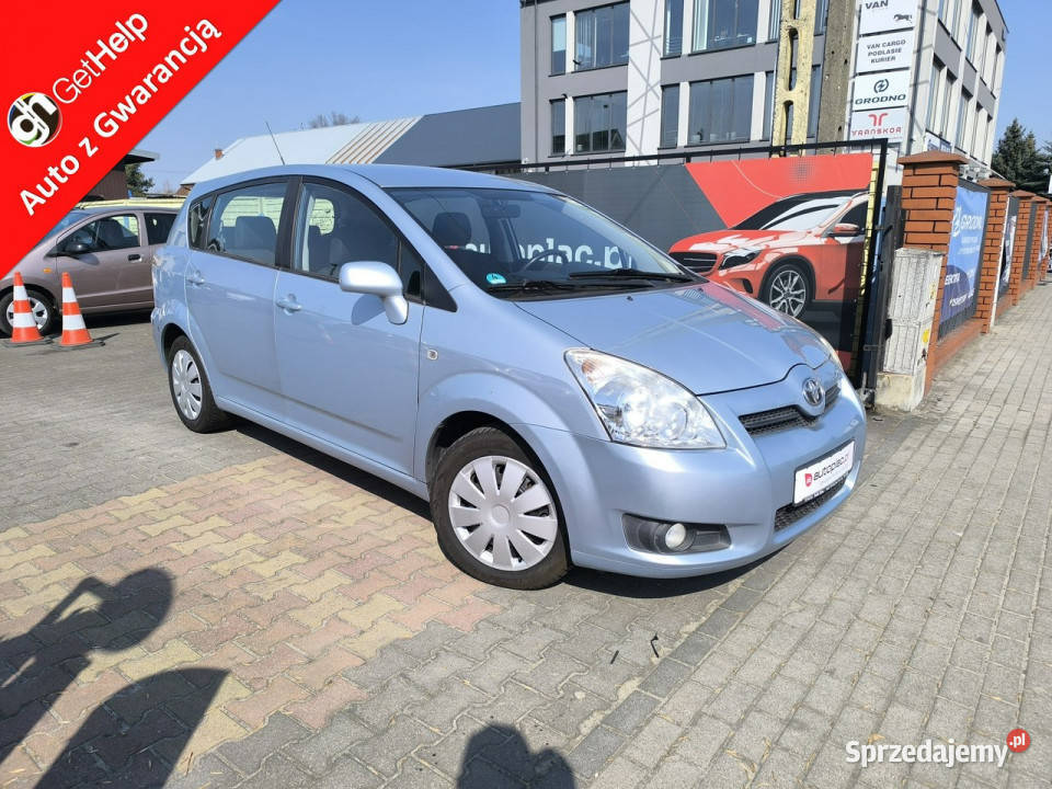 Toyota Corolla Verso 18 VVTi 129 Klima 7 osobowy Łuków