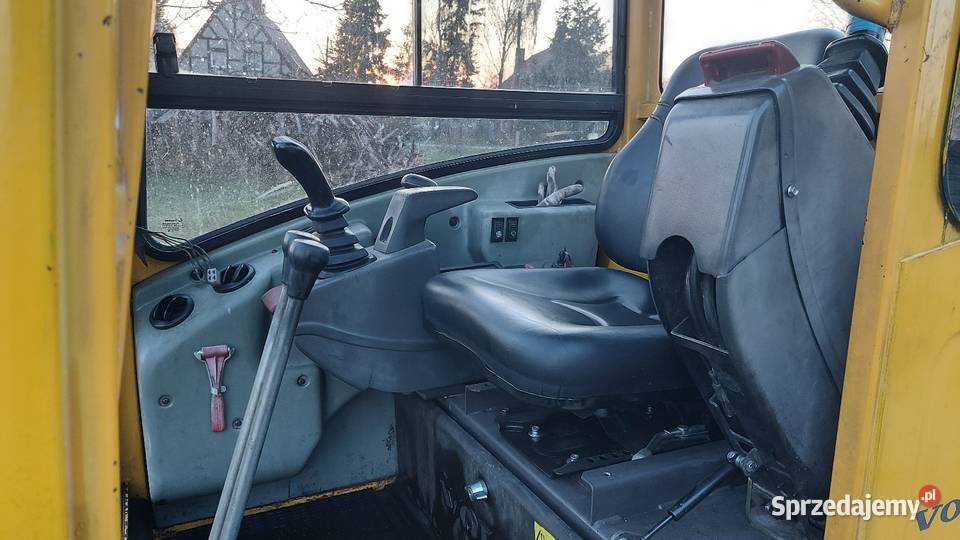 Minikoparka ec15b Gąsiennice Wilków