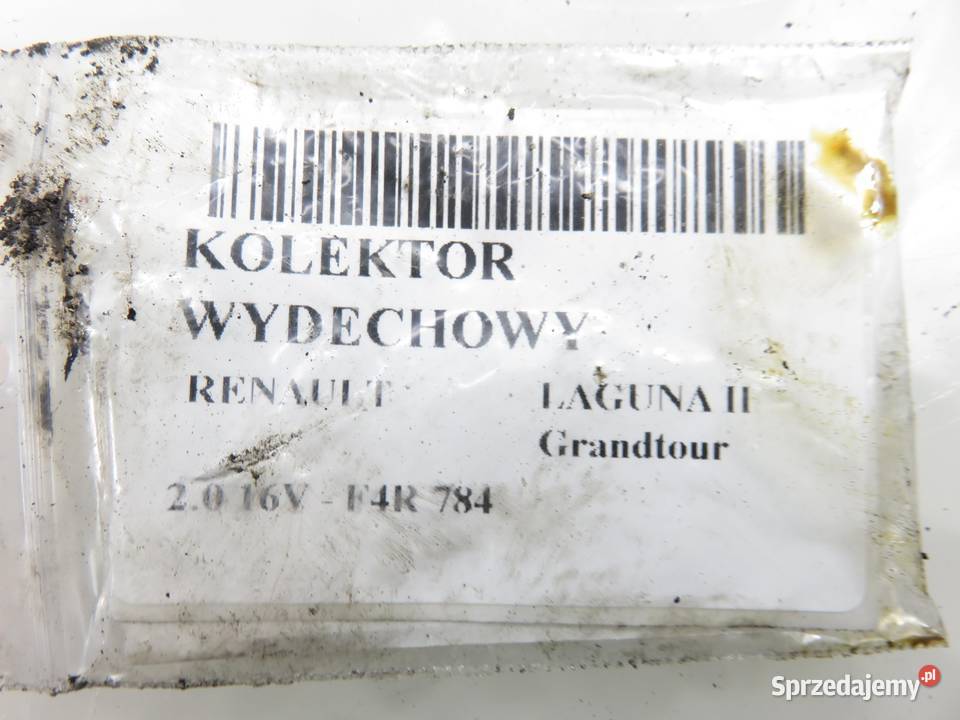 KOLEKTOR WYDECHOWY RENAULT LAGUNA II 20 16V małopolskie