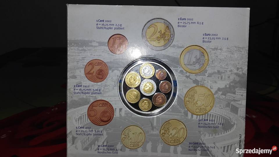 Srebrny medal Vatikan 2002r Numizmatyka pomorskie
