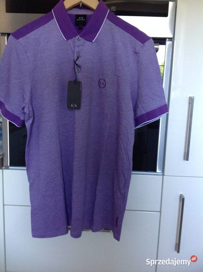 Koszulka Polo Męska ARMANI L NOWA Nowa Sól