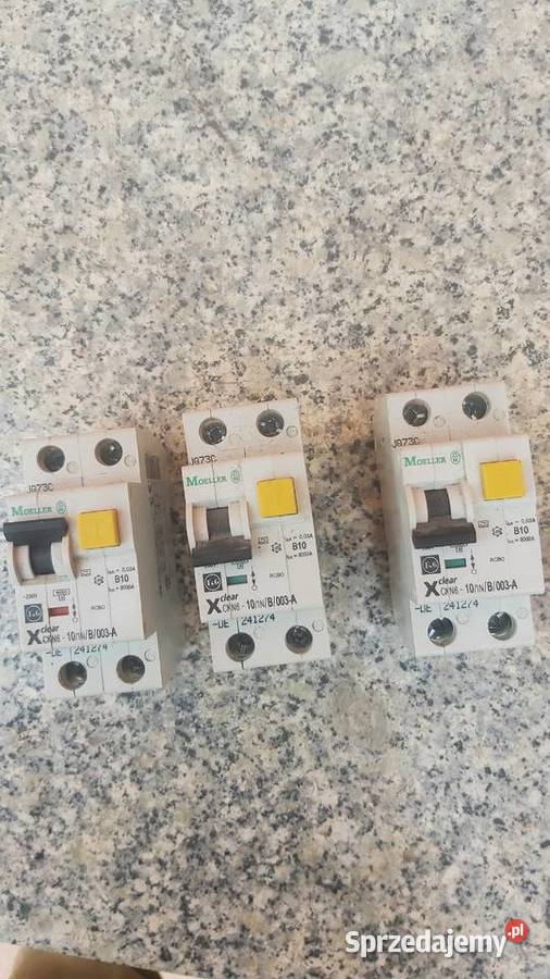 Wyłącznik różnicówka MUELLER ząb B10 Chromiec sprzedam