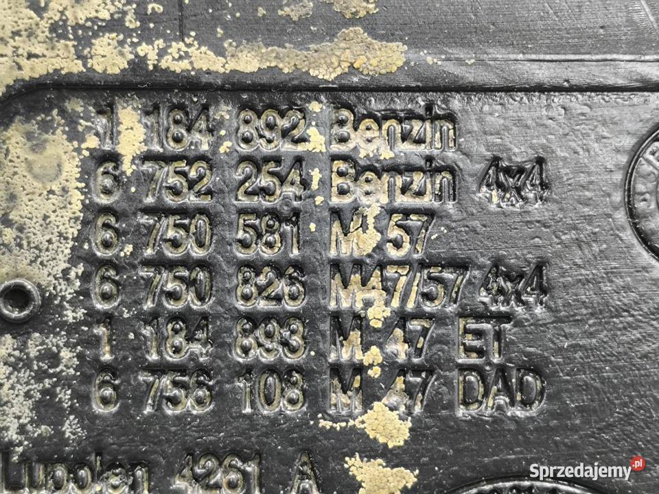 ZBIONIK BAK PALIWA 20D BMW E46 1184892 wielkopolskie