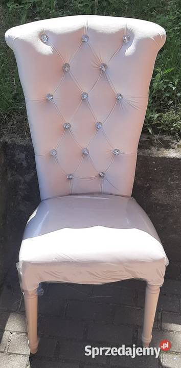 krzesło w stylu glamour 38cm Poznań