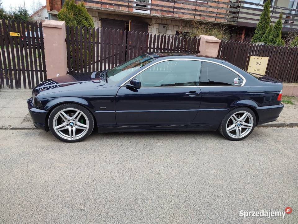 BMW E46 coupe 20i R6 LPG nowa butla łódzkie Skierniewice