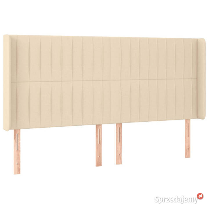 Zagłówek do łóżka z LED kremowy 163x16x118128 mazowieckie Warszawa sprzedam