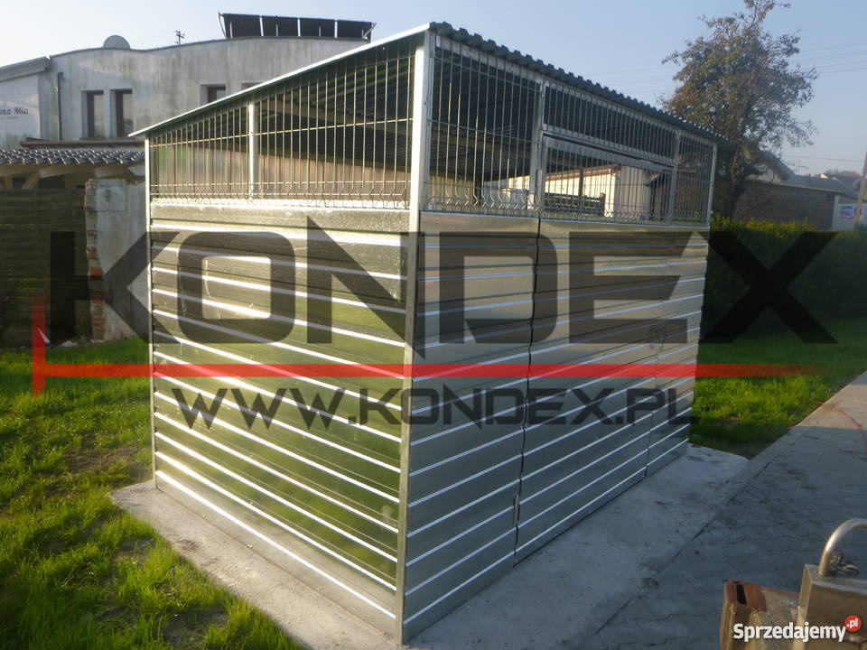 Wiata śmietnikowa 3x15 altana osłona na śmieci