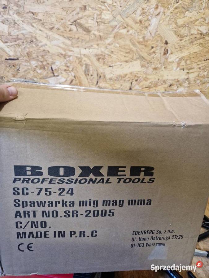 Spawarka inwertorowa Boxer SR2005 MiG MAG MMA Głogowa