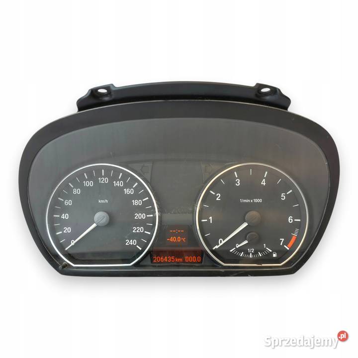 LICZNIK ZEGARY 9122587 BMW E81 E87 16 i Benzyna Chełm
