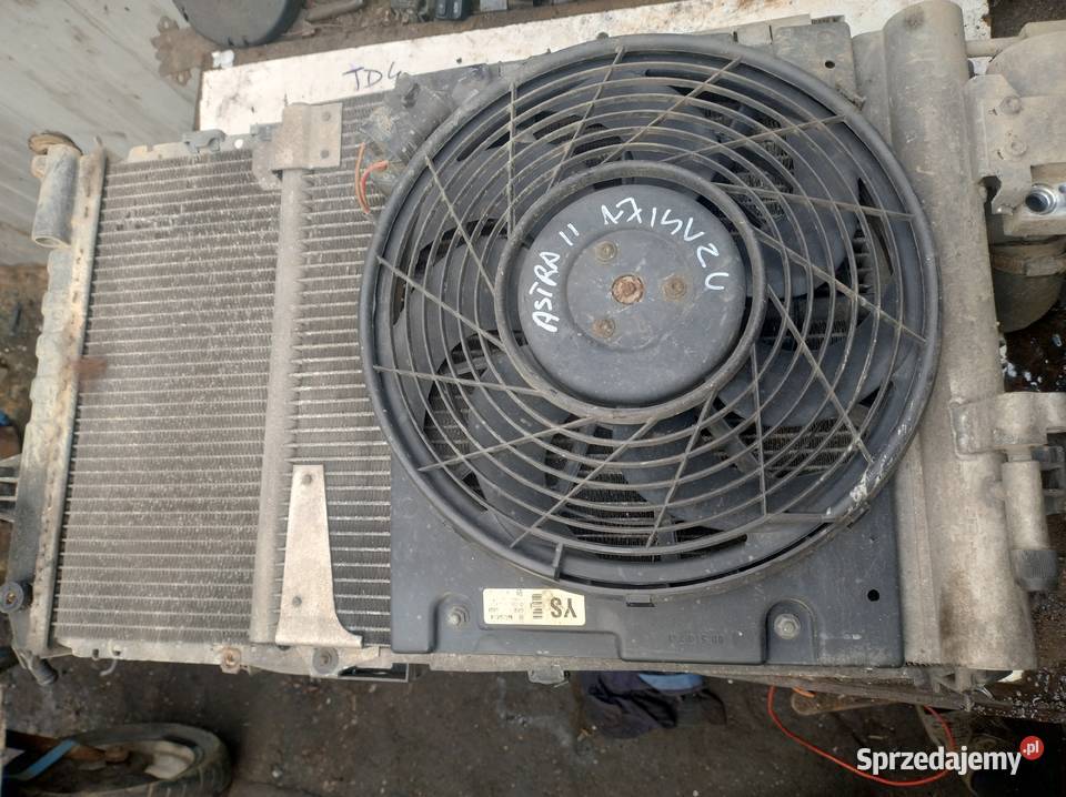 OPEL ASTRA II 17 isuzu chłodnica wody