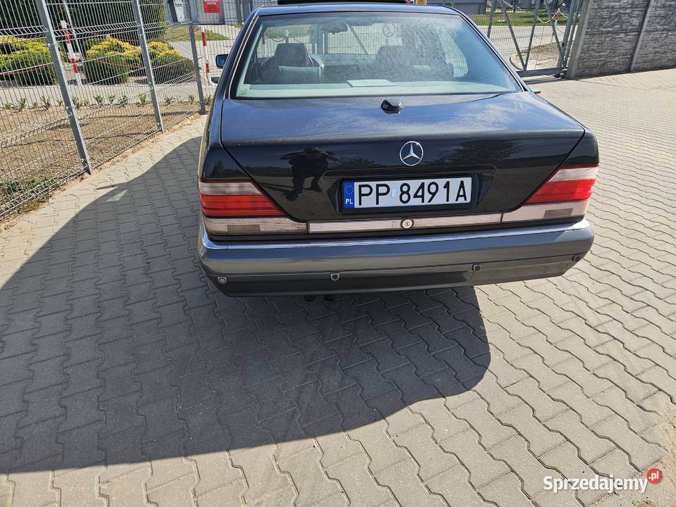 Mercedes W140 32 1995 niski przebieg ładny stan wielkopolskie Piła