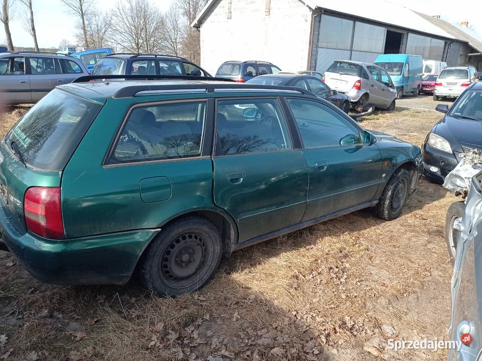 Audi A4 Kombi 19 TDI 66 kW 1996 r dawca części Szklarka Myślniewska sprzedam