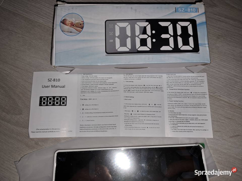 Zegarek budzik led Sosnowiec