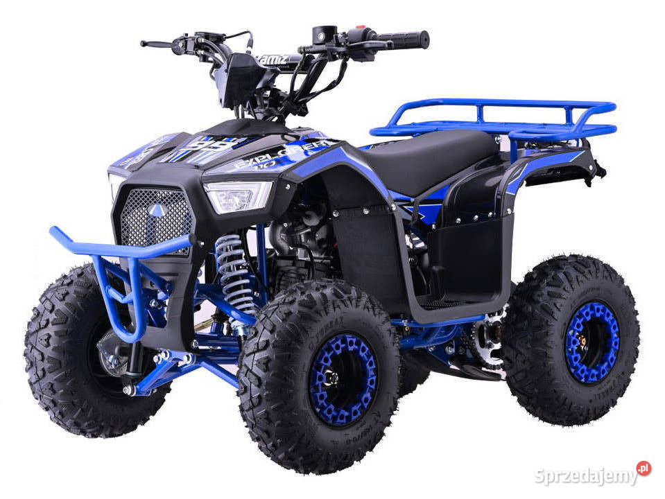 Mini Quad Spalinowy Explorer 110cc niebieski Marki