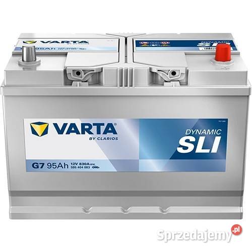 Akumulator VARTA Blue Dynamic G7 95Ah 830A EN P osobowe lubuskie Gorzów Wielkopolski sprzedam
