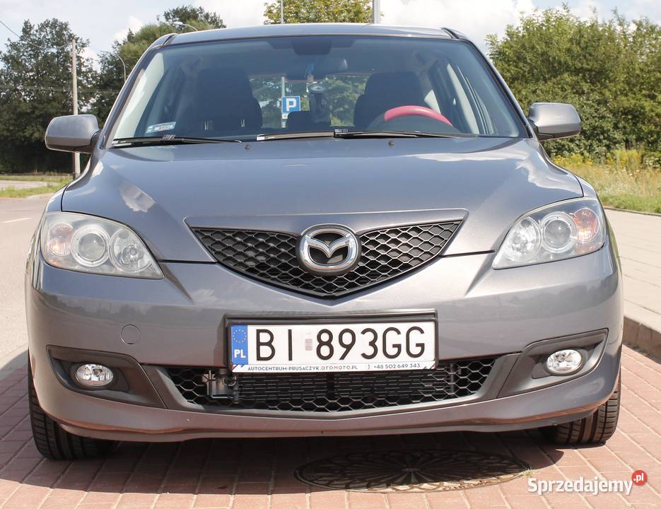 Mazda 3 16 2008 benzyna centralny zamek Białystok