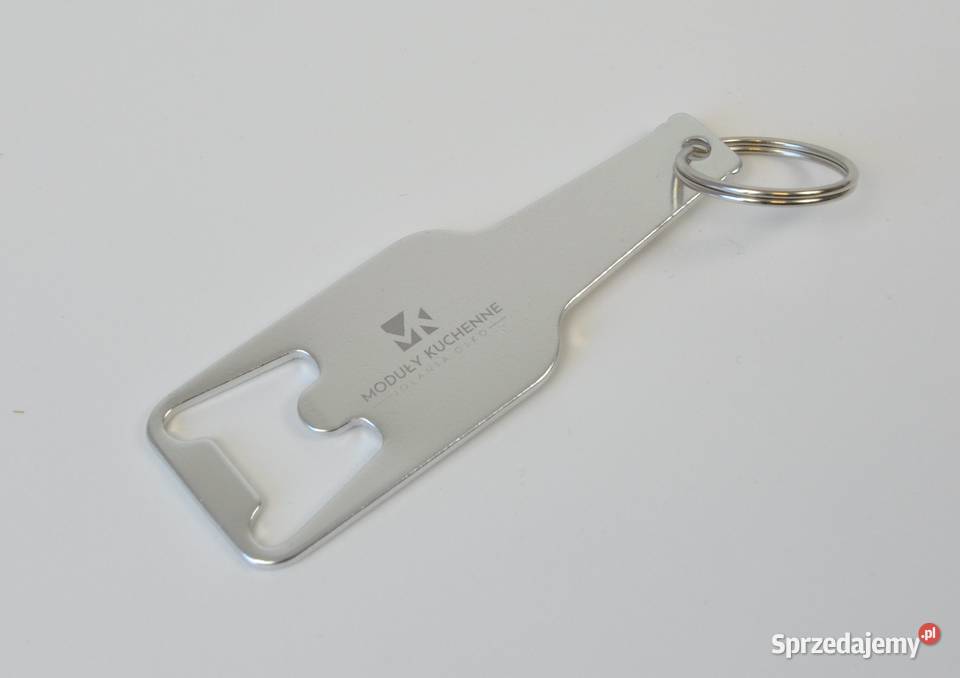 Otwieracz reklamowy logo grawer 100 srebrny Leżajsk