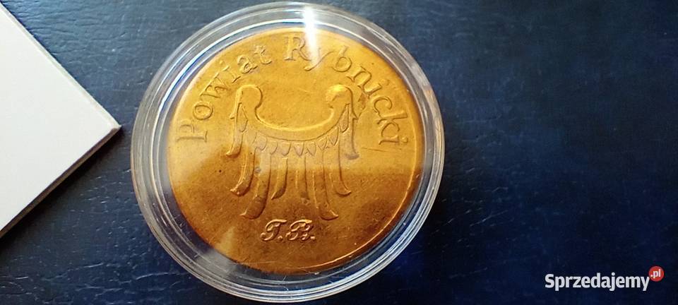 Stare monety Medal 10 Dukatów Rybnickich 336 Lesko