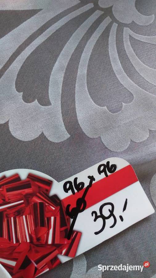 Kremowa serweta obrus 9696 kwadrat bieżnik Radom