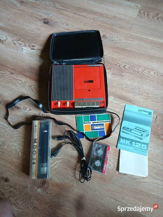 Magnetofon kasetony Unitra MK 125 automatic małopolskie Kraków sprzedam