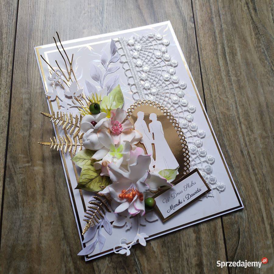 Kartki ślubne jubileuszowe sprzedam